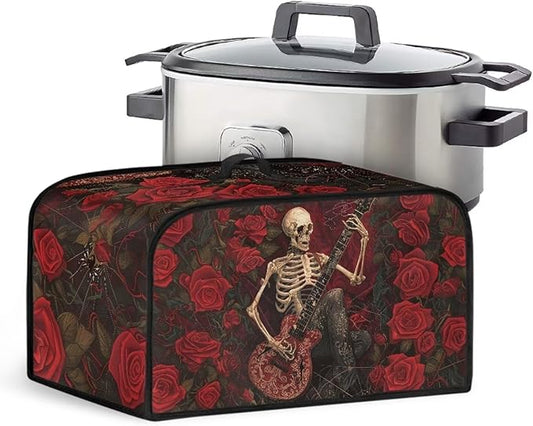 Halloween 7+ Quart Slow Cooker Water-Proof Cover Kitchen Accessories Portable Slow Cooker Cover Bag,Dustproof Water-Resistant protective Case