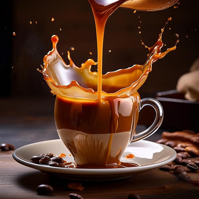 Fresh Roasted Coffee, Caramel Flavored Coffee, 5 lb (80 oz), Medium Roast, Kosher, Ground