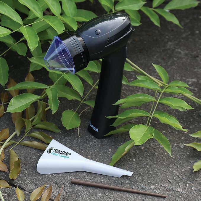 Mamba Grinder Electric Spice Grinders. Easy to Load One-Handed Use 1g USB Rechargeable Mill
