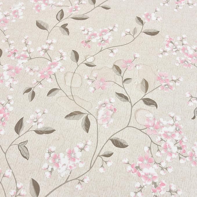 LOHASCASA Vinyl Oilcloth Tablecloth Spillproof Wipeable PVC Waterproof Plastic Party Oil Tablecloths for Small Coffee Table - 4Ft Square Tablecloth 54 x 54 Inch