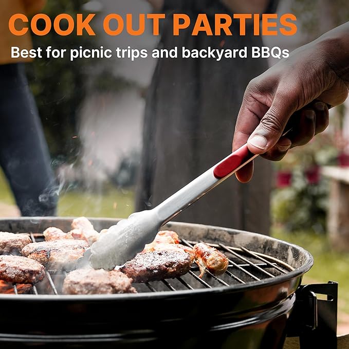 Portable Camping Cooking Utensils Set, Camp Kitchen & Campfire Cooking Equipment, RV Essentials, Camper Must-Haves Accessories, Outdoors Cookware, Christmas Stocking Stuffers Gifts