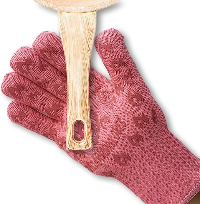 Grill Armor Oven Gloves ??932째F Heat, Fire & Cut Resistant Mitts for BBQ, Grill, Cooking, Grilling, Baking, Smoker & Fire Pit