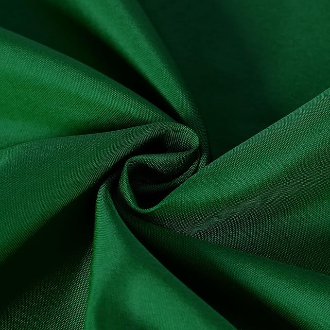 Cupuamon Square Tablecloth 52x52 inch Washable Polyester Fabric Table Cloth for Wedding Party Dining Banquet Decoration（52x52,Hunter）