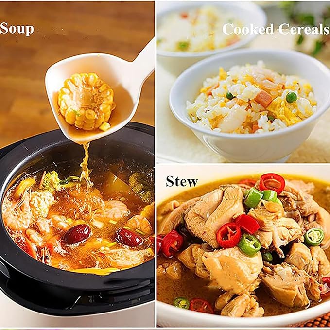 Commercial Food Processor, 6L Intelligent Automatic Cooking Machine with 360° Rotating and 3D All-round Heating, Smart Touch Screen, for Home Restaurant