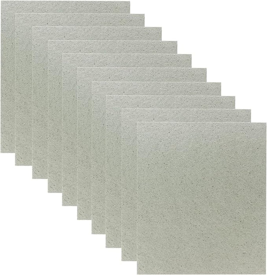 10 PCS Waveguide Cover, Universal Mica Sheet for Microwave Oven, Free Cutting According to The Required Size, 150X120mm, 10 Pack