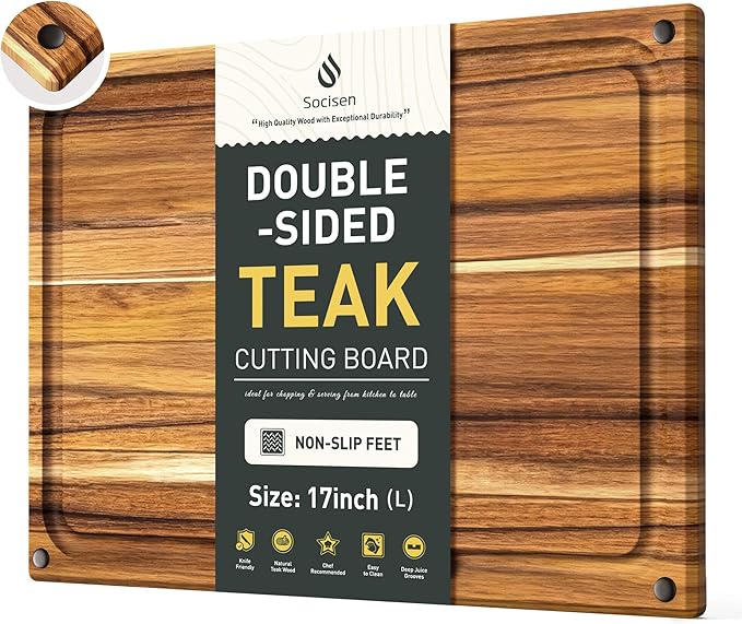 Cutting Board Wood Chopping Board Double Sided Charcuterie Boards Serving Board Kitchen Essential House Warming Hostess Host Gift Serving Tray for Christmas Wedding Birthday Anniversary Wine Red