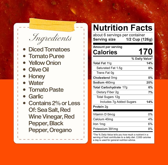 Sauz | Hot Honey Marinara Pasta Sauce, 25 Oz Jar (2-Pack), Sweet & Spicy Tomato Sauce, Gluten-Free, Non-GMO, Multi-Use, Clean Ingredients ??Small Batch Tomato Sauce