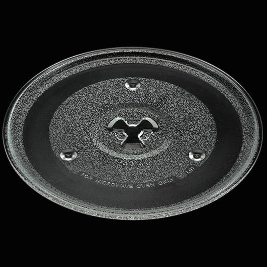 10-1/2" (270mm) Microwave Turntable Plate Microwave Cooking Tray Compatible for Hamilton Beach 252100500497 HB-P90D23 HB-P90D23A HBP90D23 Emerson P23 Magic Chef MCM990ST