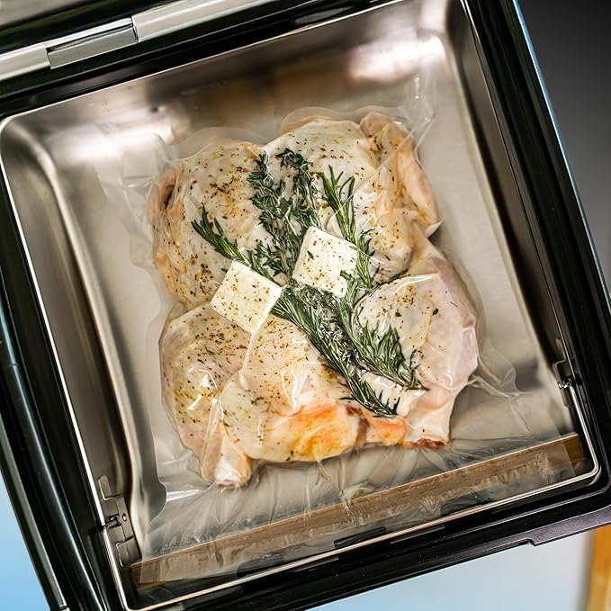 Avid Armor Chamber Vacuum Sealer Bags ??Heavy Duty, BPA-Free, Pre-Cut Chamber Vacuum Bags for Food Preservation, Freezer Storage, Sous Vide and more, 250/Pack (8x10) ??Multi-Use Vacuum Bags