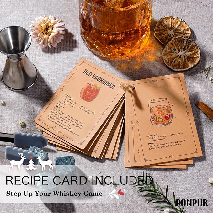 PONPUR The Legend Has Retired 2025 Retirement Gifts for Men Women, Whiskey Decanter Gift Set with 2 Whisky Glasses, Best Christmas Birthday Presents for Dad Coworkers Teacher
