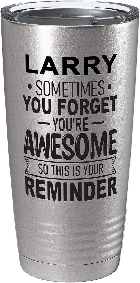 Personalized Inspirational Tumbler, Inspirational Gifts for Men Dad Father Wife Sister Women, Custom Birthday For Him Her, Customized You?셱e Awesome Tumbler, Teacher Coworker Gifts 20oz Stainless