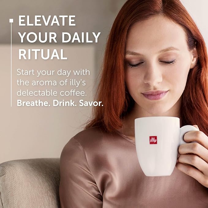 illy Whole Bean Coffee, Etiopa Single Origin Light Roast, 100% Arabica, Premium Italian Coffee, Ideal for Espresso, Drip, Moka and French Press Brewing, 8.8oz, 6 Pack