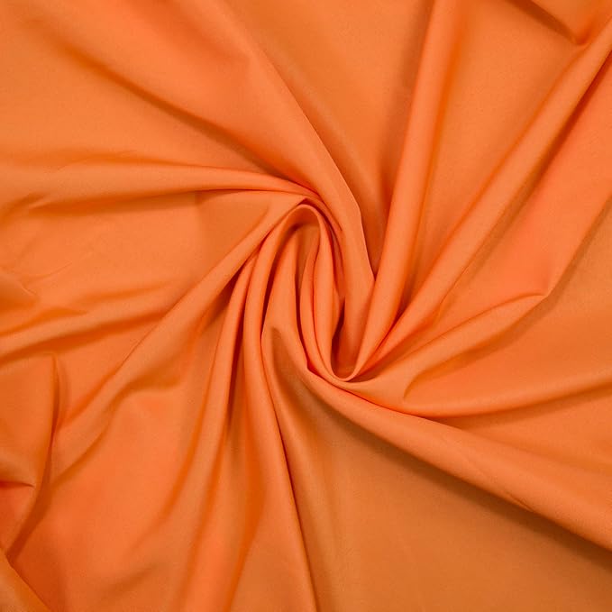 Gee Di Moda Rectangle Tablecloth - 60 x 126 Inch Orange Table Cloth for 8 Foot Rectangle Tables - Heavy Duty Washable Fabric - for Holiday Party, Dinner, Weddings, Baby Shower & Events