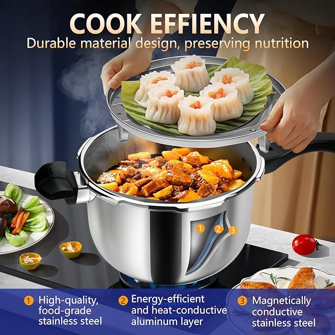 Pressure Cooker Stainless Steel ollas de presi처n para cocinar stovetop pressure cookers 4.22qt olla de presion rice cooker mini pressure cookers stainless steel small pressure cooker