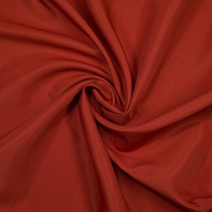 Gee Di Moda Rectangle Tablecloth - 60 x 102 Inch Burnt Orange Table Cloth for 6 Foot Rectangle Tables - Heavy Duty Washable Fabric - for Holiday Party, Dinner, Weddings, Baby Shower & Events