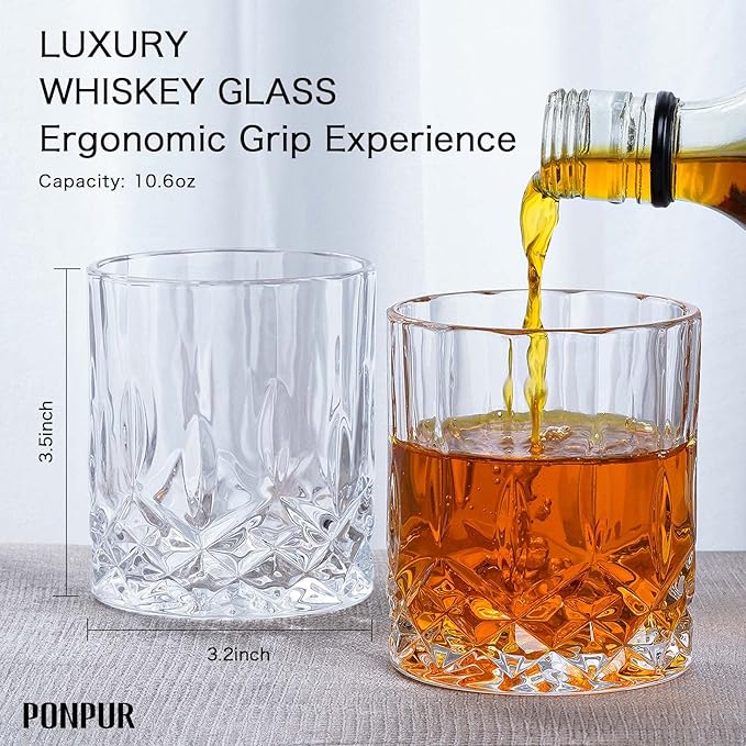 PONPUR The Legend Has Retired 2025 Retirement Gifts for Men Women, Whiskey Decanter Gift Set with 2 Whisky Glasses, Best Christmas Birthday Presents for Dad Coworkers Teacher