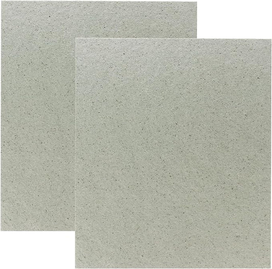 2 PCS Waveguide Cover, Universal Mica Sheet for Microwave Oven, Free Cutting According to The Required Size, 150X120mm