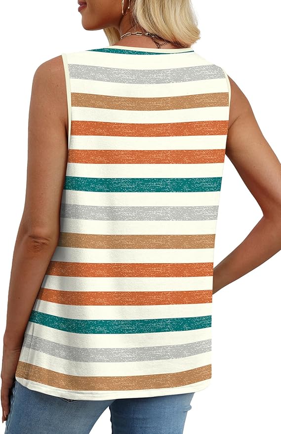 XIEERDUO Womens Tank Tops Sleeveless Lace Crochet Boho Tops Loose Fit Pleated Tunics Crewneck Summer Vacation Outfits Flowy