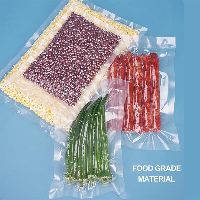 MAGIC SEAL Chamber Vacuum Sealer Bags for Food ??8 x 10 Inch 200 Count Pre-Cut Vacuum Chamber Pouches for Storage, Meal Prep and Sous Vide, BPA-Free Heavy Duty Smooth Bags