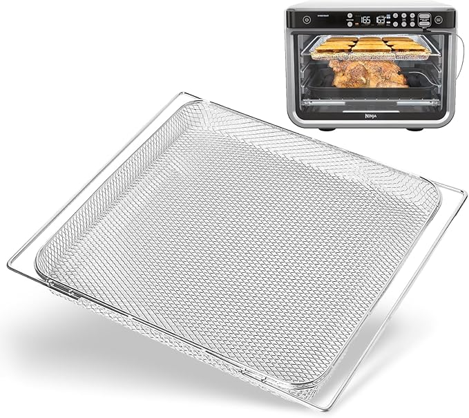 Air Fryer Oven Basket Replacement Baking Trays for Ninja Foodi DT251 DT201 Series Air Fryer Oven, Mesh Basket竊똀ir Fryer Accessories for Ninja Foodi 10-in-1 Smart XL Air Fry Oven