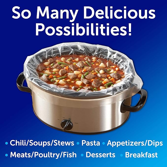Reynolds Kitchens Slow Cooker Liners, Regular (Fits 3-8 Quarts), 4 Count (Pack of 2)