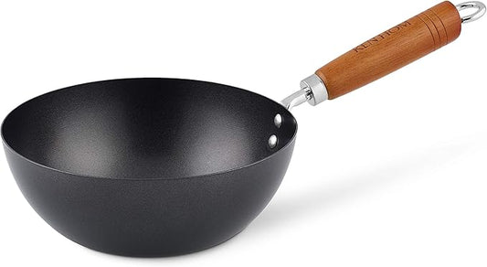 Ken Hom 8" Nonstick Mini Wok, Carbon Steel