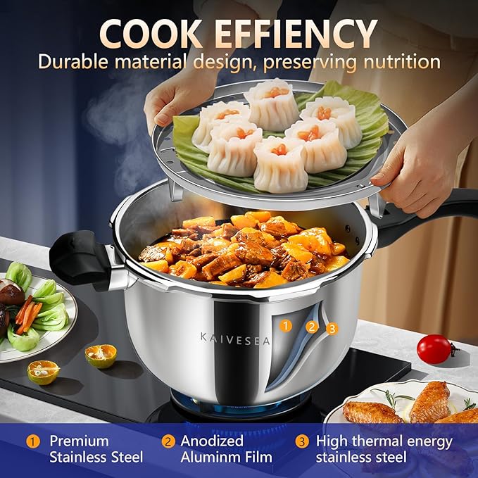 Pressure Cooker Stainless Steel ollas de presi처n para cocinar stovetop small pressure cookers 3qt olla de presion rice cooker mini pressure cookers