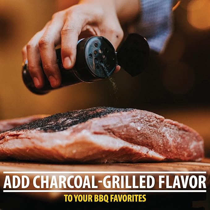 FOGO The Rub, Charcoal Seasoning for Meat, Perfect for Grilling and Smoking BBQ, 5.5 Ounce Shaker Bottle