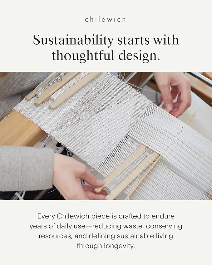 Chilewich Mini Basketweave Placemats in Dill - Set of 4 - Easy Care Woven Tabletop Textiles - Indoor/Outdoor - 15" Round