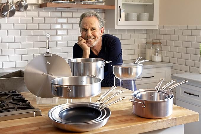 Hestan - CopperBond Collection - 100% Pure Copper Saut챕 Pan, Induction Cooktop Compatible, 3.5 Quart