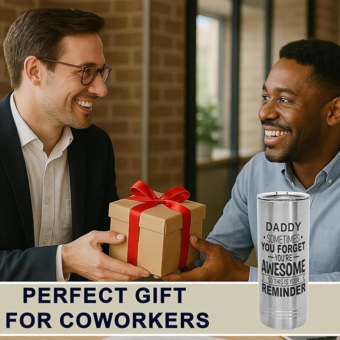 Personalized Inspirational Tumbler, Inspirational Gifts for Men Dad Father Wife Sister Women, Custom Birthday For Him Her, Customized You?셱e Awesome Tumbler, Teacher Coworker Gifts 22oz Stainless
