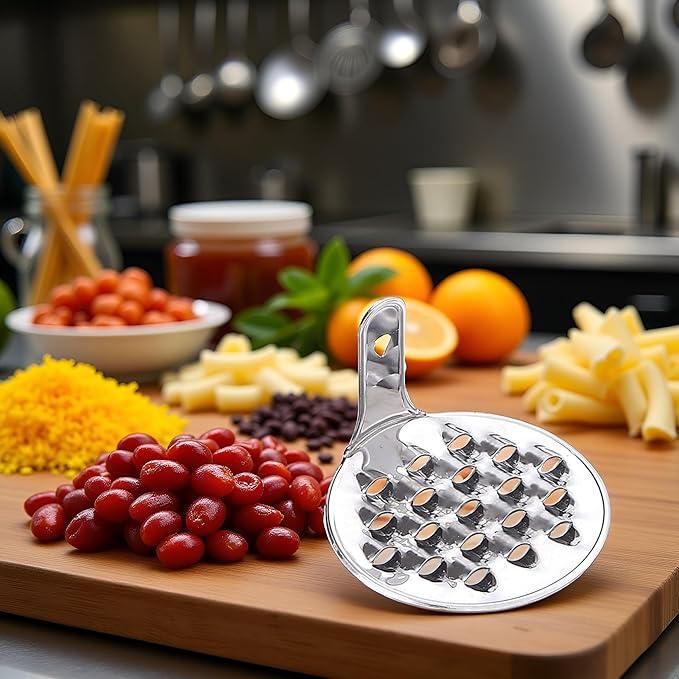 Large Bean Jelly Scraper,Cold Jelly Grater,Stainless Steel Jelly Scraping Scraper,Chinese Pasta Liang Pi Maker,Multipurpose Jelly Scraper, Peeling, Grating and Slicing Tool
