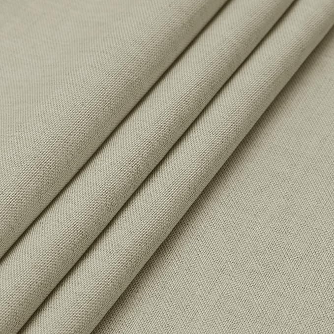 Easy-Going Faux Linen Waterproof Spill-Proof Tablecloth Stain Resistant Rectangle Table Cloth Wrinkle Free Decorative Fabric for Kitchen, Dining, Party, Weddings, Restaurants (60x120 in, Linen)