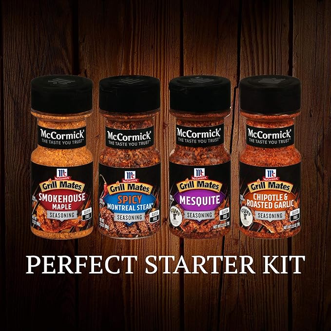 McCormick Grill Mates Unique Blends Grill Mates, 4 CT