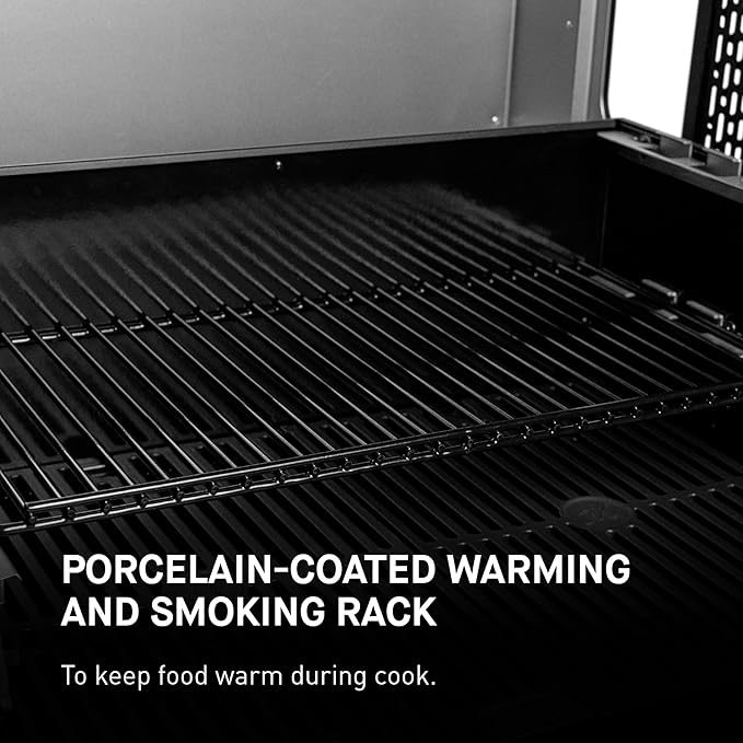 Masterbuilt® Gravity Series® 600 Digital Charcoal Grill and Smoker,WiFi Technology, GravityFed??Charcoal Hopper, 600 Cooking Sq. Inches, Reversible Smoke&Sear Cast Iron Grates, Black, Model MB20041023