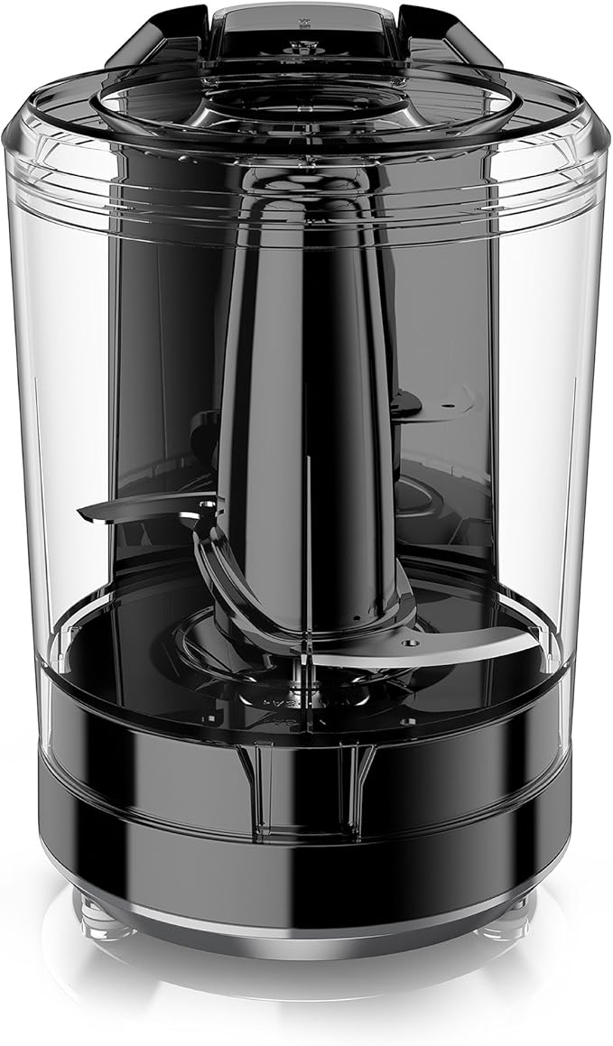 BLACK+DECKER 3-Cup Electric Food Chopper, HC300B, One Touch Pulse, 175W Motor, Stay-Sharp Blade, Dishwasher Safe (Pack of 2)