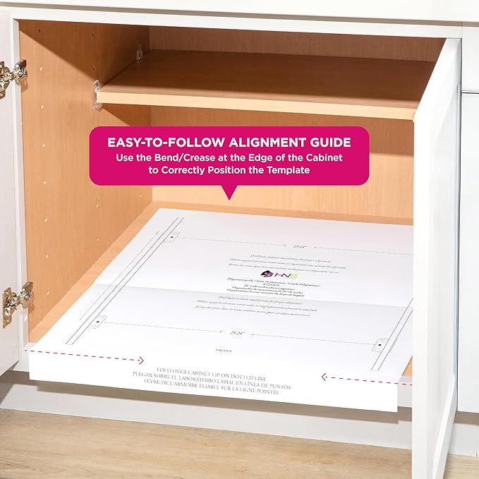 HOLDN??STORAGE Heavy-Duty Premium Collection Pull Out Cabinet Organizer, Cabinet Drawer Slide Outs, Lifetime Limited Warranty - Basket Size 26" W x 21" D x 5" H, Anti-Rust Chrome Finish