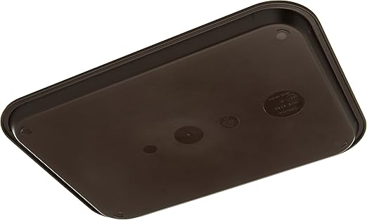 Carlisle FoodService Products CT121669 Caf챕 Standard Cafeteria / Fast Food Tray, 12" x 16", Chocolate (Pack of 24)