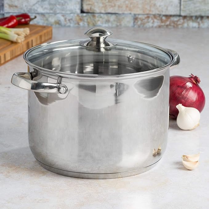 Ecolution Stainless Steel, 8-Quart (Pack of 2)
