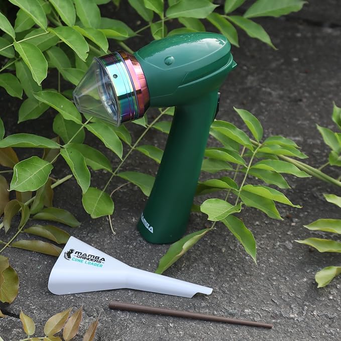 Mamba Grinder Electric Spice Grinders. Easy to Load One-Handed Use 1g USB Rechargeable Mill
