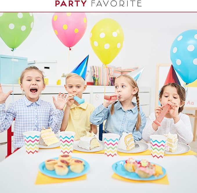 9-Inch Disposable Paper Plates - 500 Count - Bulk Pack of Uncoated Paper Plates for Everyday Use - Dinnerware for Meals, Parties And Picnics