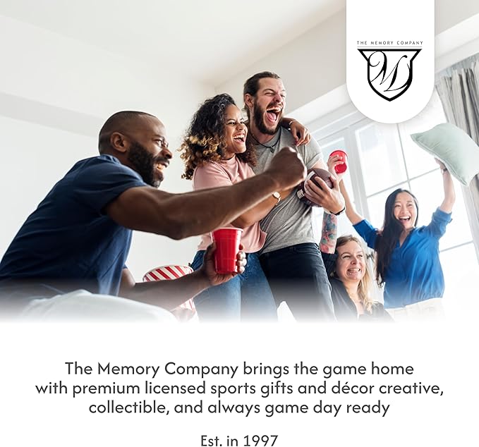 The Memory Company | Licensed NFL 4-Section Ceramic Plate
