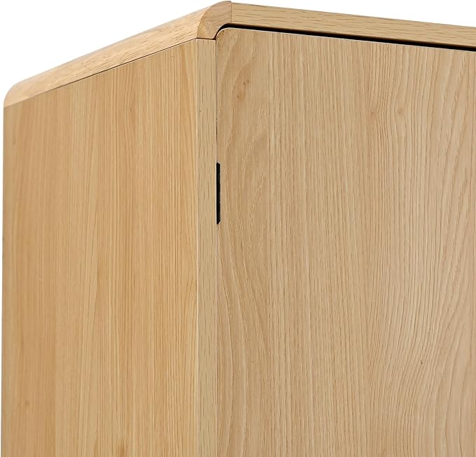 72" Farmhouse Tall Kitchen Pantry Cabinet, Wood Storage Cabinets with Hidden Drawer and 3 Adjustable Shelves, Cupboard with Door Shelves for Kitchen, Dining and Bathroom, Natural Wood