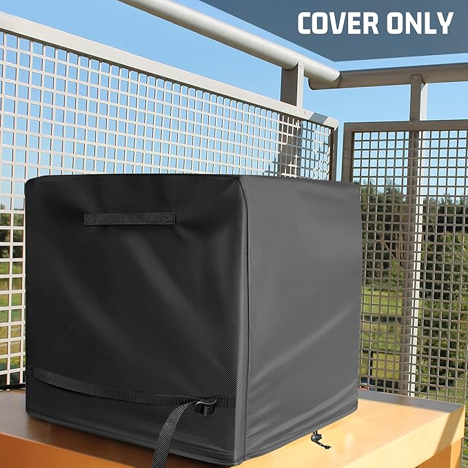 Infrared Grill Cover Black for Big H0RN Outdoors Portable Infrared Gas Grill, Heavy Duty Waterproof Protective Cover for Steak Cooker, Barbecue Propane Oven, Salamander Broiler
