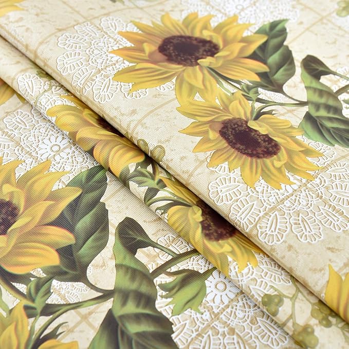 LOHASCASA Vinyl Plastic PVC Tablecloth Waterproof Oilcloth Rectangle Wipeable PVC Rustic Water Resistant Heavy Duty Weights Large Spillproof Tablecloths Christmas Extra Long 54x72 Inch Gray