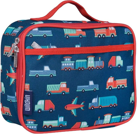 Wildkin Kids Insulated Lunch Box ??Durable and Reusable for School & Travel - Transportation