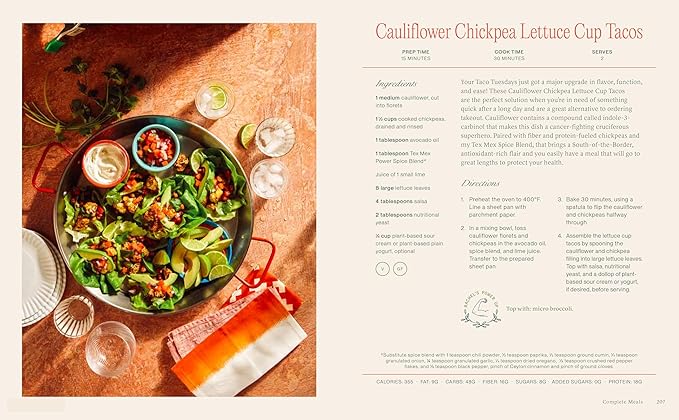 SpiceRack Book Bundle: Nutrition Plan to Reduce Breast Cancer Risk & Manage Your Weight by Rachel Beller + 2 Organic Spice Blends