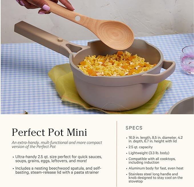Our Place Cookware Set - 13-Piece Kit Including the Always Pan, Perfect Pot and Spatulas | Multifunctional, Toxin-Free Nonstick | Heat Safe up to 450째F | Oven, Stove, Induction Compatible | Spice