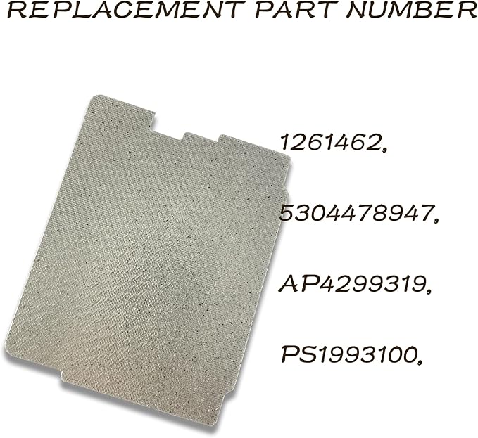 5304462314 Microwave Waveguide Cover Replacement for Frigidaire Microwave Oven Repairing Part Mica Plates Sheets (2 Pack)