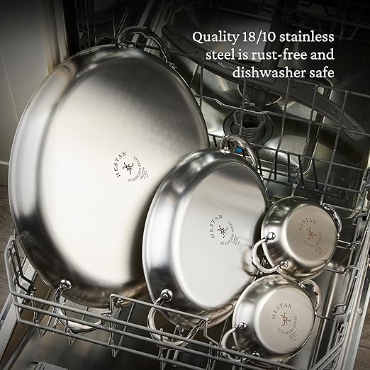 Hestan Provisions - Oval au Gratin Dish, Medium Clad Stainless Steel, 2.0 Quart (12.5" x 9.0")